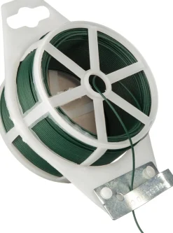 Nature Bindedraht mit Kunststoff ummantelt 0,6 mm x 50 m grün