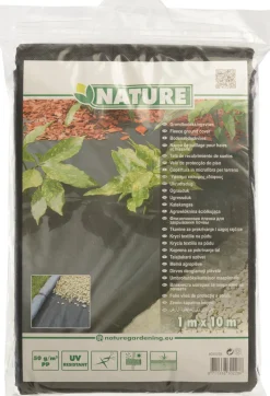 Nature Bodenabdeckvlies 1 x 10 m 50 g/m² schwarz