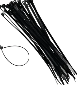 Nature Kabelbinder 20 cm schwarz 25 St.