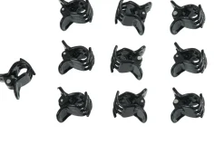 Nature Orchideenclips schwarz 10 St.
