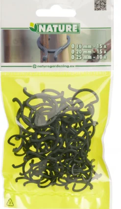 Nature Pflanzenklammern 15 x D16mm, 15 x D20mm und 10 x D25mm