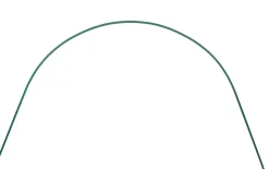 Nature Tunnelbogen für Folientunnel H 66 D 103 cm