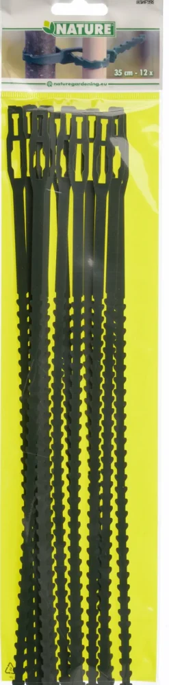 Nature Universal Pflanzenbinder 35 cm grün 12 St.