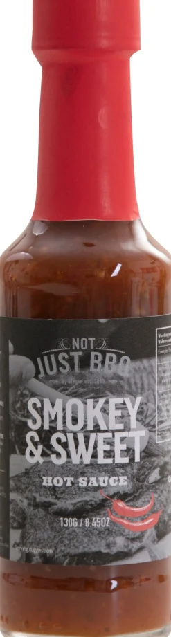 Not Just BBQ Barbecue Hot Sauce Smokey & Sweet scharf 130 ml