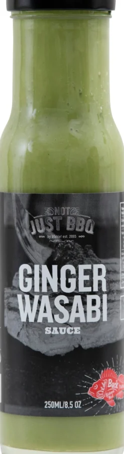 Not Just BBQ Barbecue Sauce Ginger Wasabi 250 ml