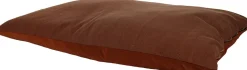 Overseas Petlife Hundekissen Velours kupfer 100 x 70 x 22 cm