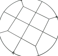 Peacock Stützgitter rund grün D 75 H 20 cm