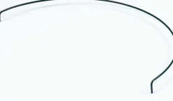 Peacock Stützring halbrund 45 cm grün