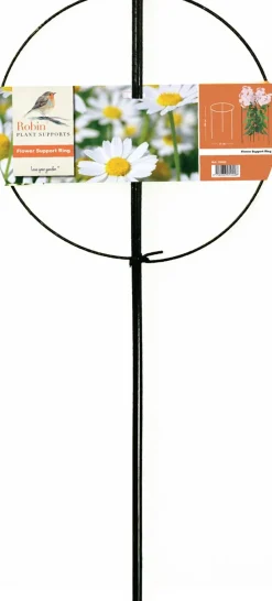 Peacock Stützring mit 3 Stäben grün D 35 H 100 cm