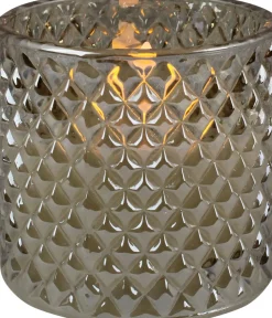 Peha Magic LED Kerze im Glas Jacob creme D 8,5 H 8 cm