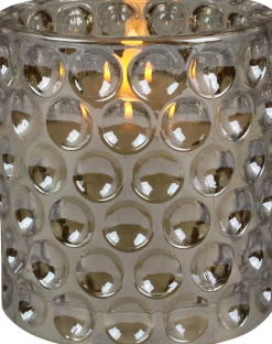 Peha Magic LED Kerze im Glas Jacob creme D 9 H 9,6 cm