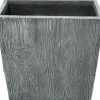 Pflanzkübel Wood 80 x 32 x 92 cm grau