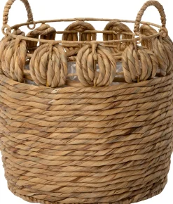 Pflanzkorb Rami natur D 39 H 42 cm