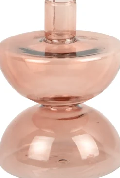 PT Living Kerzenständer Diabolo rosa D 10 H 13 cm