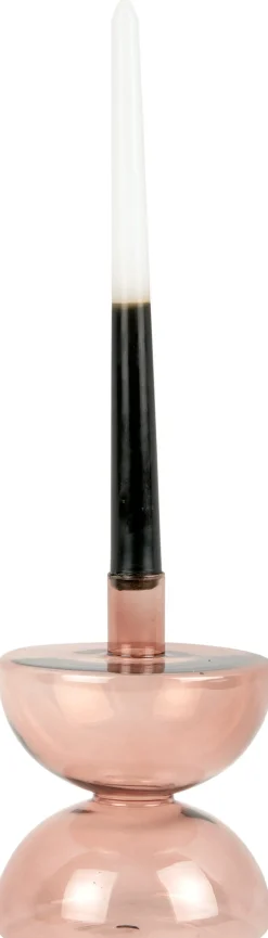PT Living Kerzenständer Diabolo rosa D 10 H 13 cm