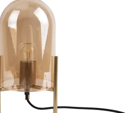 PT Living Tischleuchte Bell braun D 16 H 30 cm