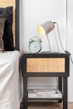 PT Living Tischleuchte Enchant grau 18 x 14 x 30 cm