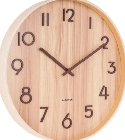 PT Living Wanduhr Pure natur D 40 H 4,5 cm