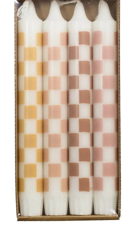 Rustik Lys Stabkerze By Kimmi karo 7 Std. D 2,2 H 20 cm 4 St.