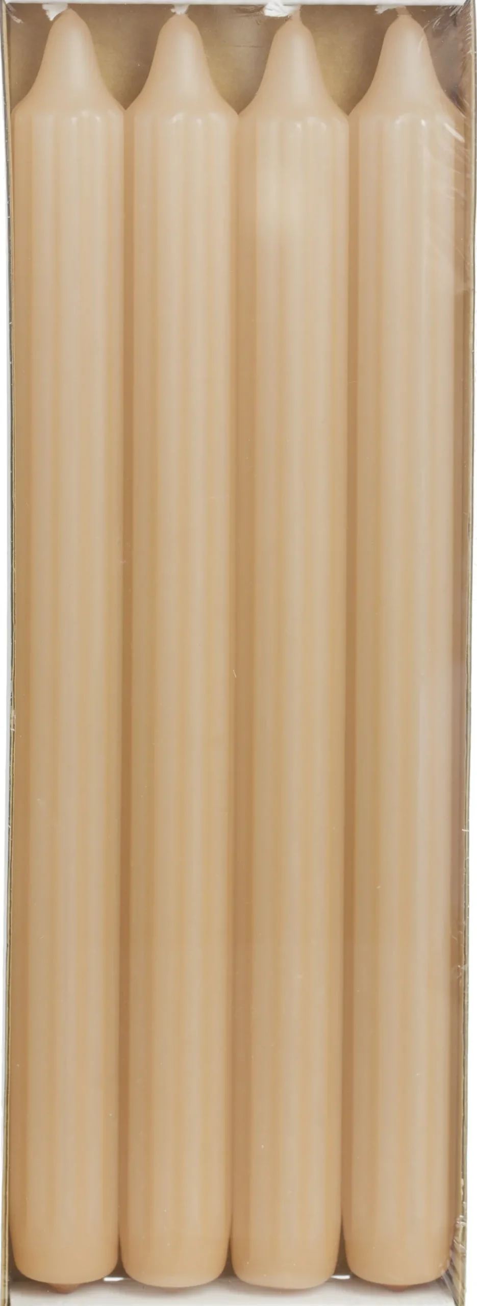 Rustik Lys Stabkerzen Groov orange 9 Std. 4 St.