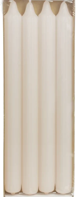 Rustik Lys Stabkerzen Groov hellrosa 9 Std. 4 St.