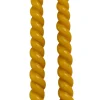 Rustik Lys Stabkerzen Swirl gelb 8,5 Std. 2 St.