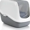 Savic Katzentoilette Nestor grau/weiß 56 x 39 x 39 cm
