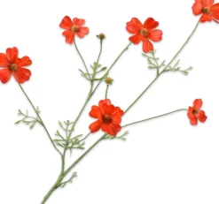 Silk-Ka Kunstblume Cosmea orange 77 cm