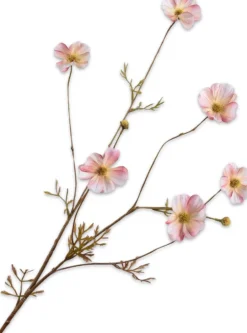 Silk-Ka Kunstblume Cosmos weiß 77 cm