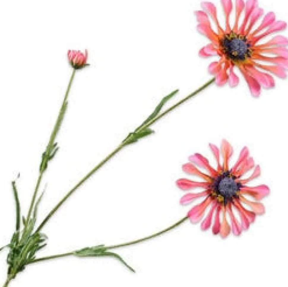 Silk-Ka Kunstblume Margerite violett 66 cm