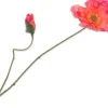 Silk-Ka Kunstblume Mohn dunkelrosa 75 cm