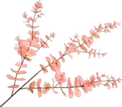 Silk-Ka Kunstzweig Eukalyptus 105 cm rosa