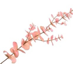 Silk-Ka Kunstzweig Eukalyptus 75 cm rosa
