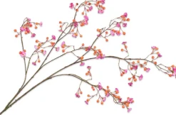 Silk-Ka Kunstzweig mit Beeren 125 cm orange