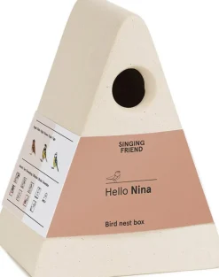 Singing Friend Nistkasten Nina beige 17 x 13 x 21,5 cm
