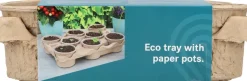 Sogo Eco Anzucht-Set inkl. 8 Anzuchttöpfchen