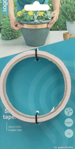 SOGO Schneckenband Kupfer 5 m