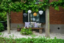 Solarleuchte Marrakesh gelb D 25,5 H 25,5 cm