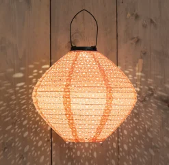 Solarleuchte Marrakesh rosa D 29 H 25 cm