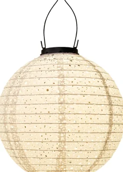 Solarleuchte Marrakesh weiß D 25,5 H 25,5 cm