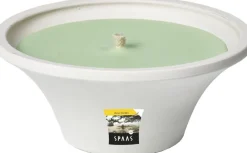 Spaas Citronella-Kerze Asian Garden grün 9 Std. D 17,5 H 7,5 cm