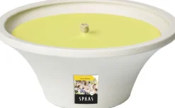Spaas Citronella-Kerze Lemon Breeze gelb 9 Std. D 17,5 H 7,5 cm