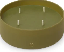 Spaas Duftkerze Essential collection Romantic Reflect grün 20 Std. D 13 H 4,5 cm