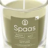 Spaas Duftkerze Essential Collection Romantic Reflections grün 25 Stunden D 7,3 H 8,3 cm
