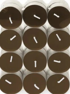 Spaas Duftkerze Essential Collection Twinkling Touch braun 4,5 Stunden D 3,9 H 1,6 cm 24 St.