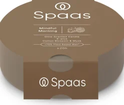 Spaas Duftkerze Essential collection Mindful Morning taupe 20 Std. D 13 H 4,5 cm