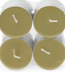 Spaas Duftkerze Essential collection Romantic Reflect grün 10 Std. D 6 H 2,1 cm 8 St.