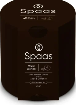 Spaas Duftkerze Essential collection Warm Wonder braun 55 Std. D 10 H 10 cm
