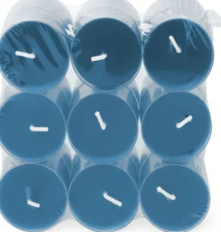 Spaas Duftkerze Essential collection Soft Sunrise blau 4,5 Std. D 3,5 H 1,6 cm 18 St.