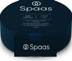 Spaas Duftkerze Essential collection Soft Sunrise blau 20 Std. D 13 H 4,5 cm